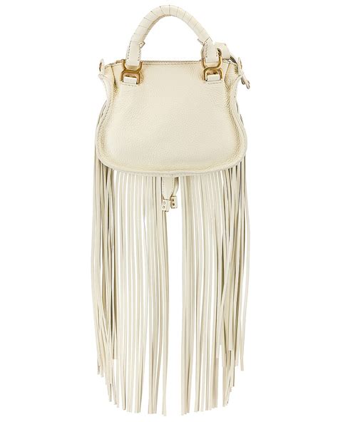 chloe mini marcie fringe